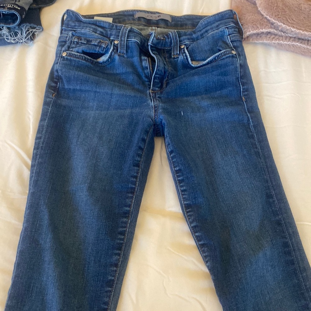 Joes jeans jeggings. Very stretchy size 25 mid rise